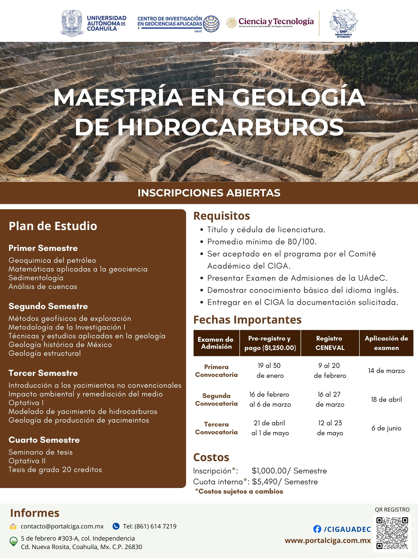 Poster informativo de preregistro.